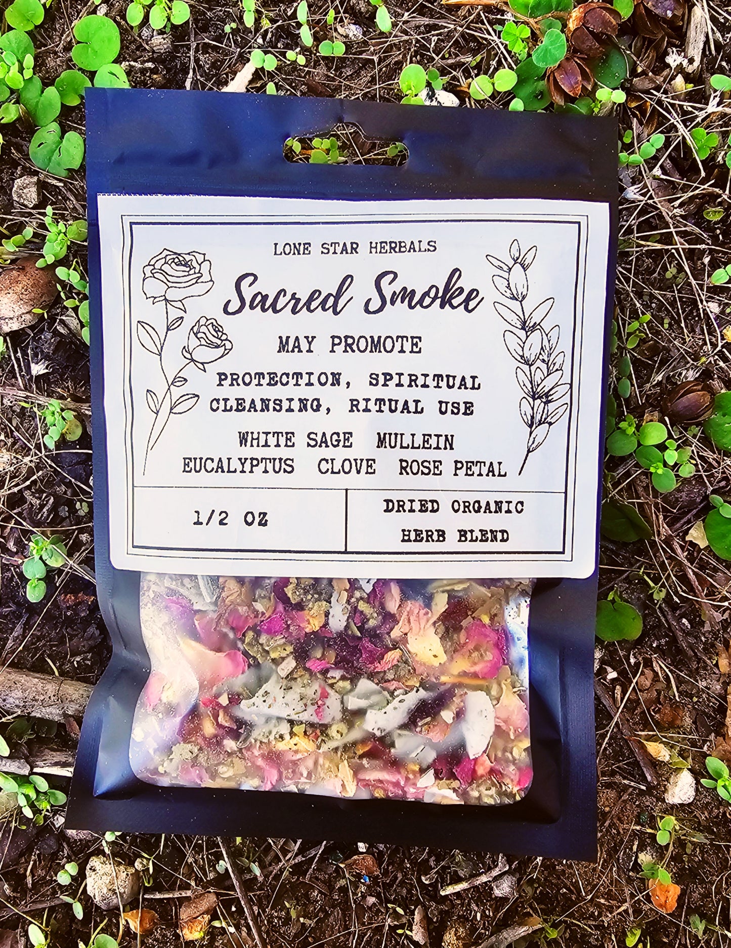 Sacred Smoke - Herbal Smoke No Tobacco/ Cannabis