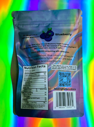 Blue Lotus gummies (20ct.)