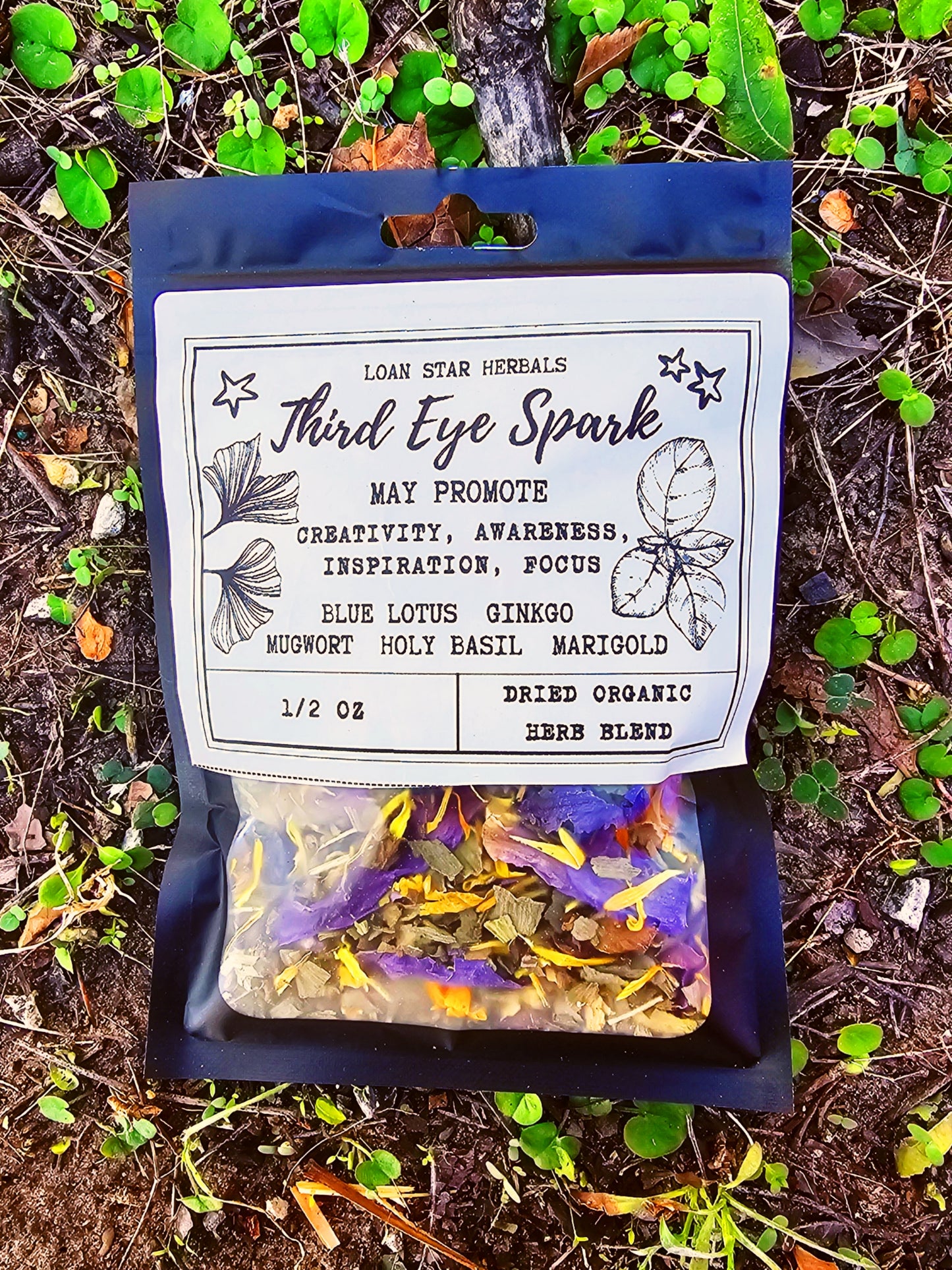 Third Eye Spark - Herbal Smoke  No Tobacco/ Cannabis